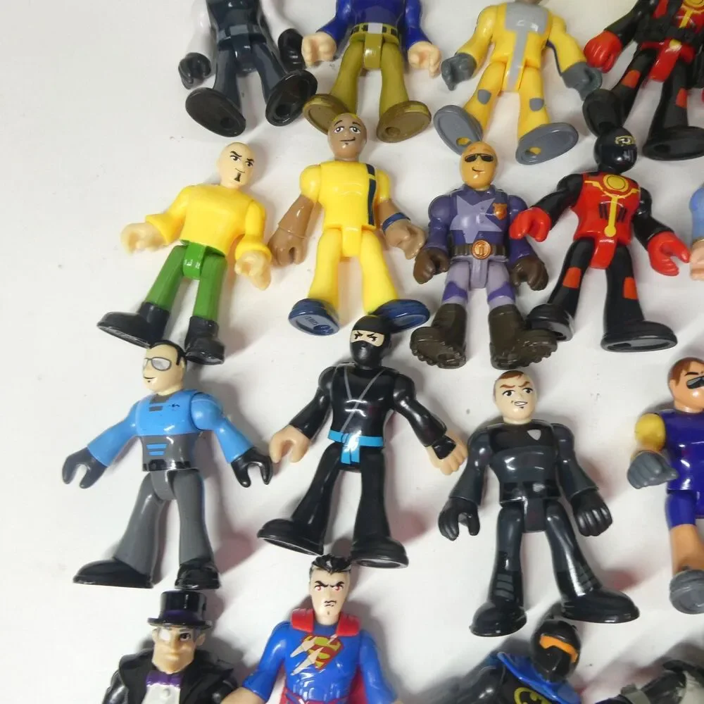 Mattel Fisher Price Imaginext Action Figures Lot Super Heroes